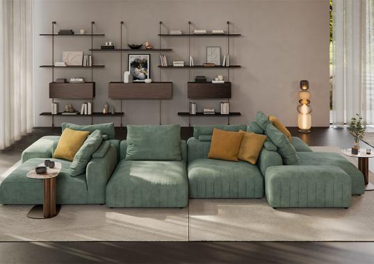Диван GIBSON Cattelan Italia