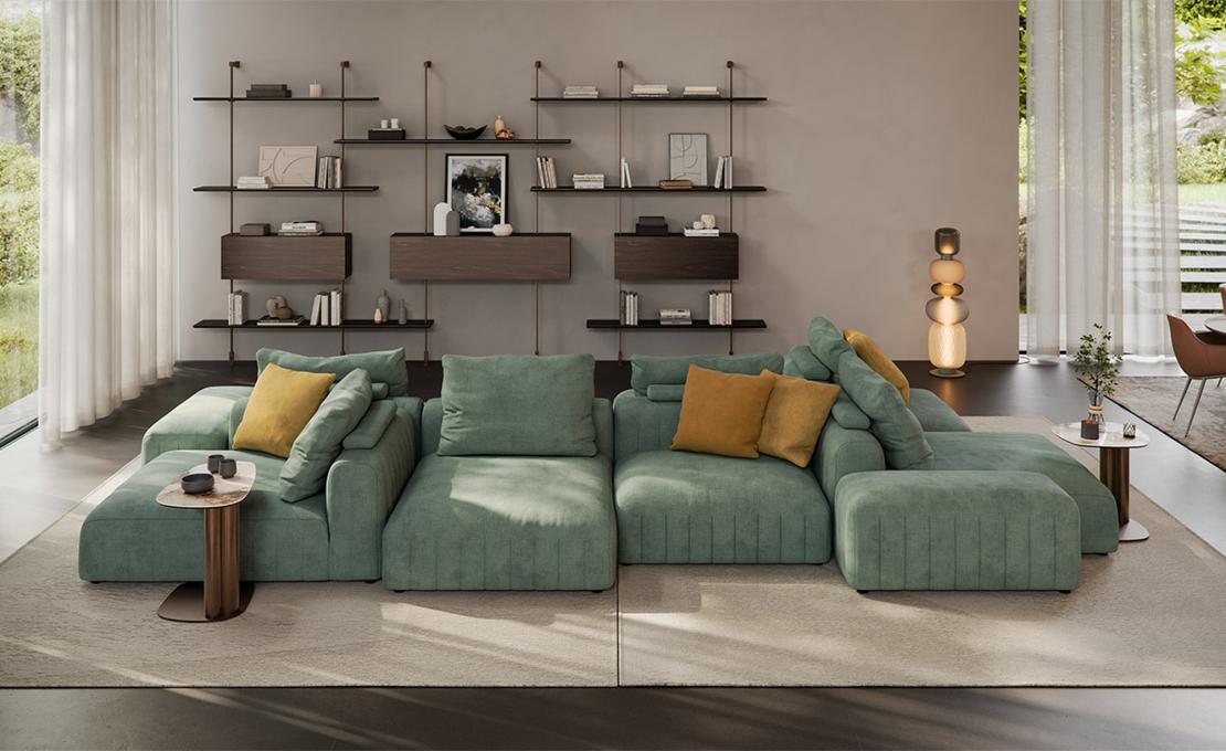 Диван GIBSON Cattelan Italia