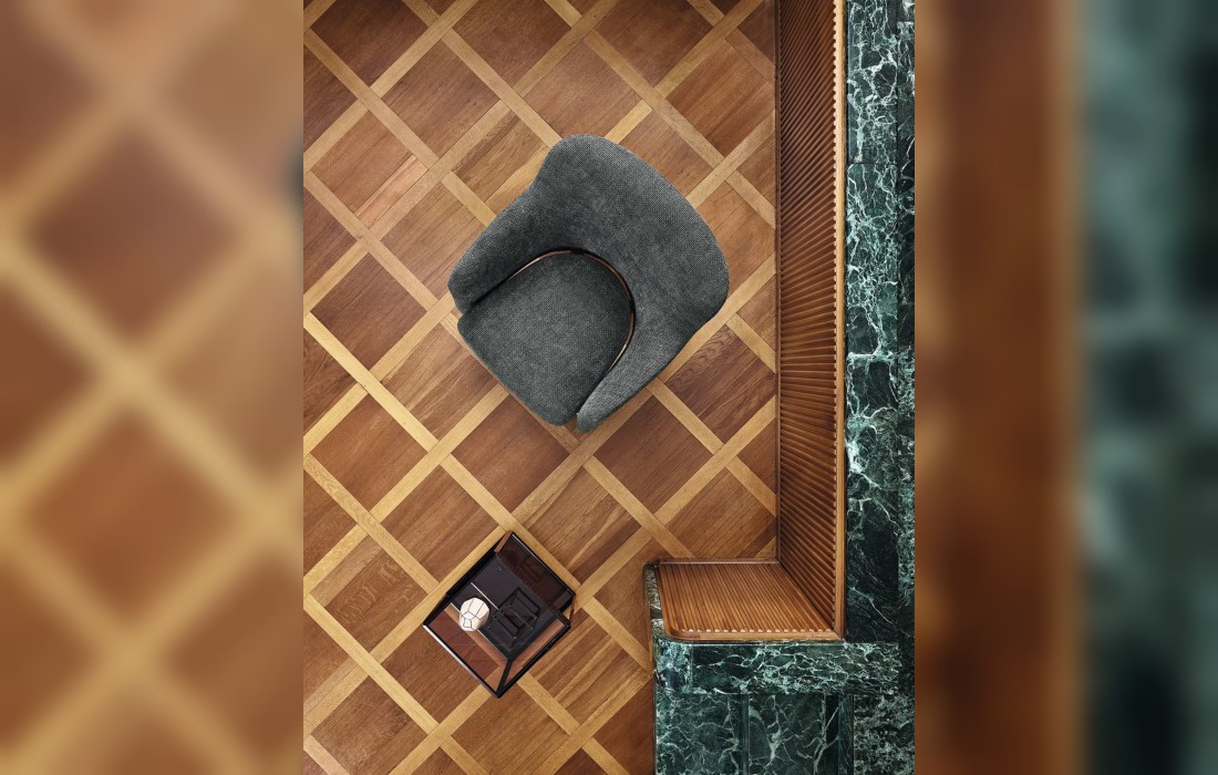 Кресло D.151.4 фабрики Molteni — дизайн Gio Ponti