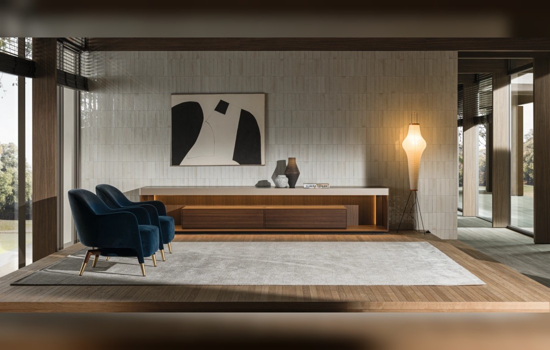 Кресло D.151.4 фабрики Molteni — дизайн Gio Ponti