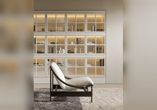 Кресло Lia фабрики Molteni — дизайн Gamfratesi