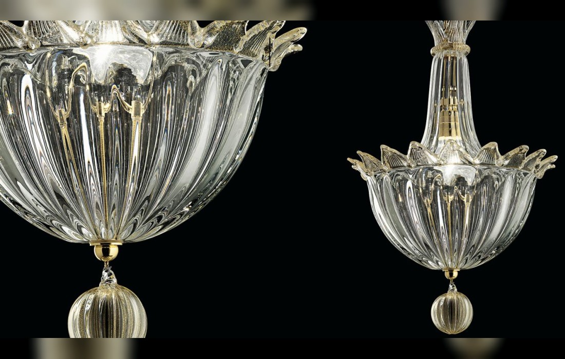 Подвесной светильник Fanali Veneziani 5381 от фабрики Barovier Toso