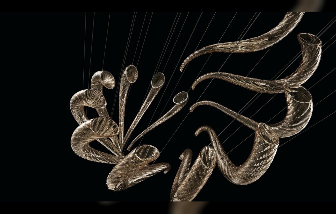 Подвесной светильник Swing 7330 от производителя Barovier Toso