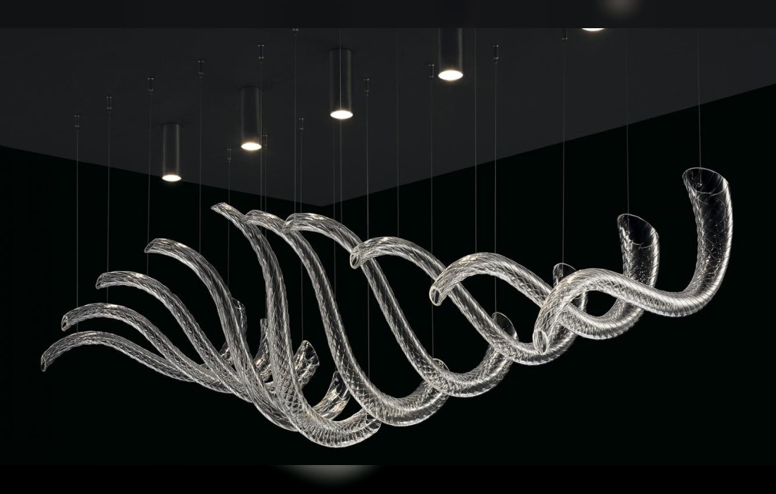 Подвесной светильник Swing 7330 от производителя Barovier Toso