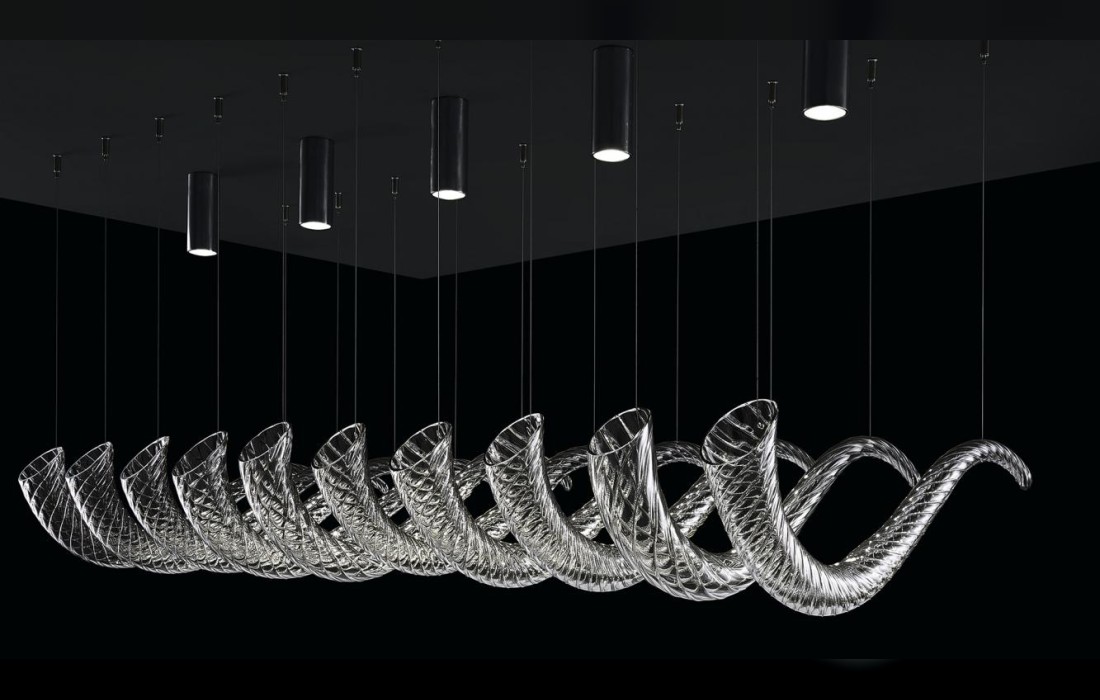 Подвесной светильник Swing 7330 от производителя Barovier Toso
