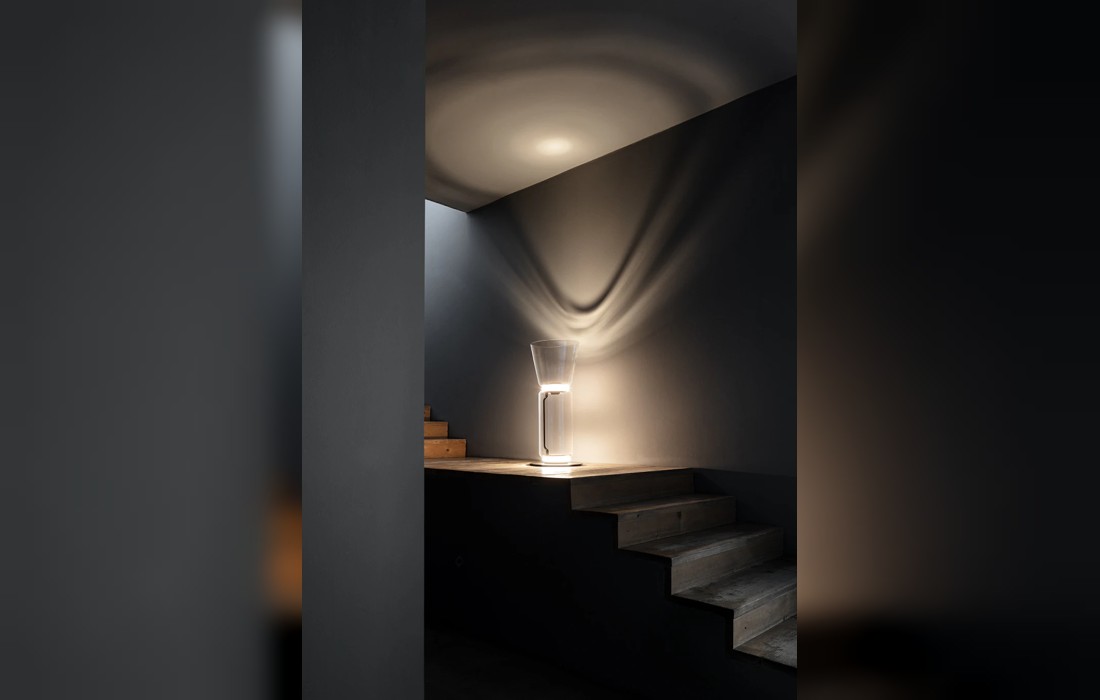 Прозрачный торшер Flos - Noctambule Floor