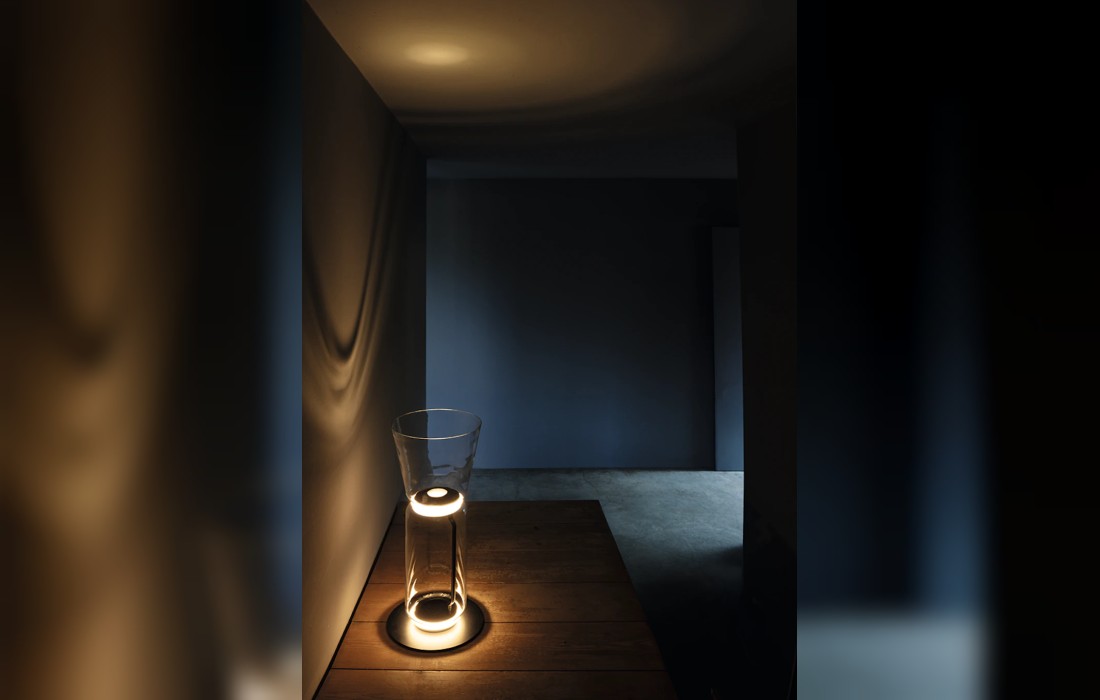 Прозрачный торшер Flos - Noctambule Floor
