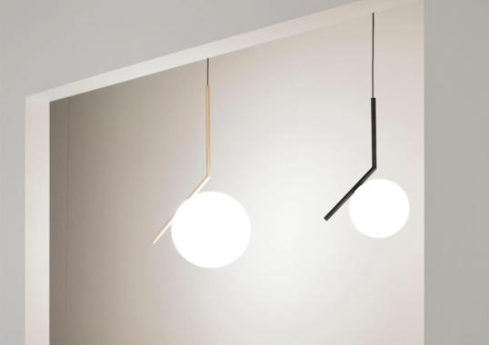Подвесной светильник ручной работы с латунным основанием Flos - IC Lights Suspension 2 image 3
