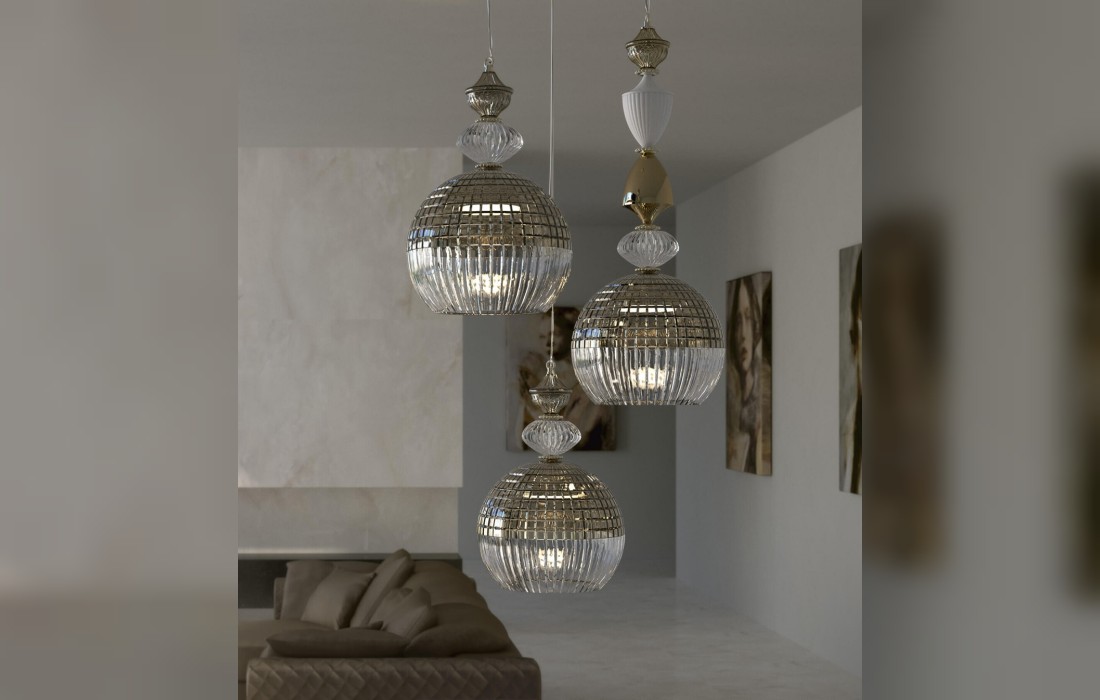 Подвесные светильники AMELIE 8162/SG фабрики Italamp - Incanto