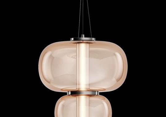Подвесная лампа из стекла NUBE 8175/S фабрики Italamp image 3