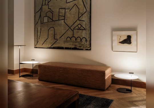 Напольная лампа Flat 5950 и 5957 от производителя Vibia image 3