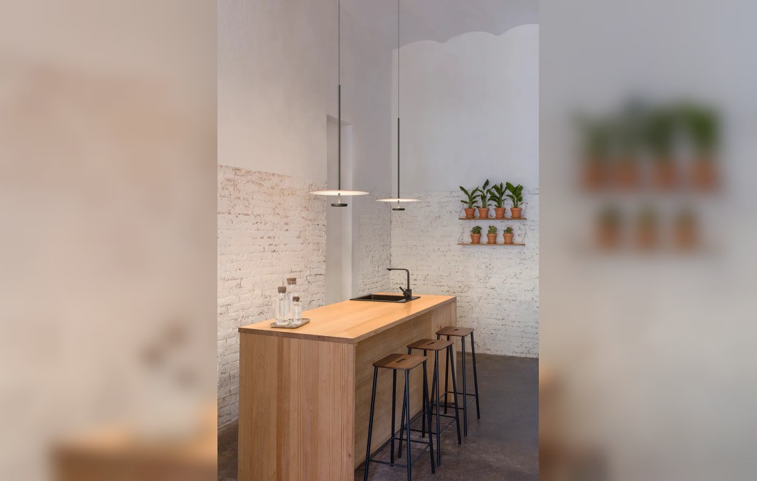 Подвесной светильник Flat 5930 от производителя Vibia