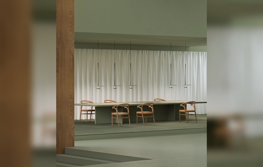 Подвесной светильник Flat 5930 от производителя Vibia