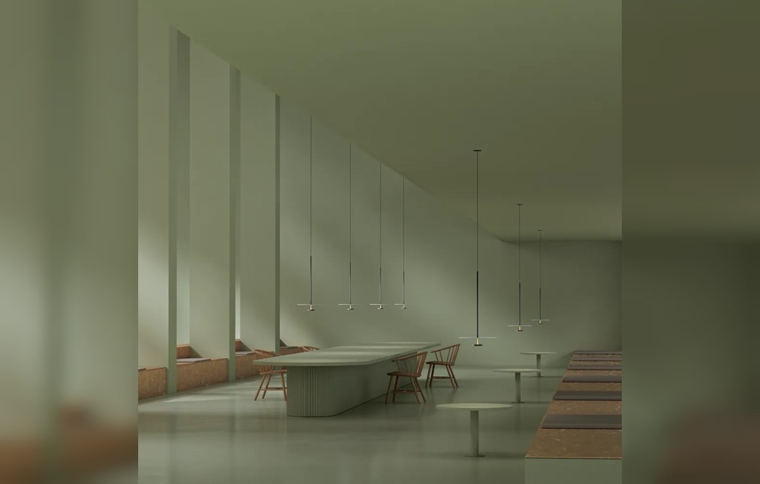 Подвесной светильник - модель Flat 5930 от производителя Vibia