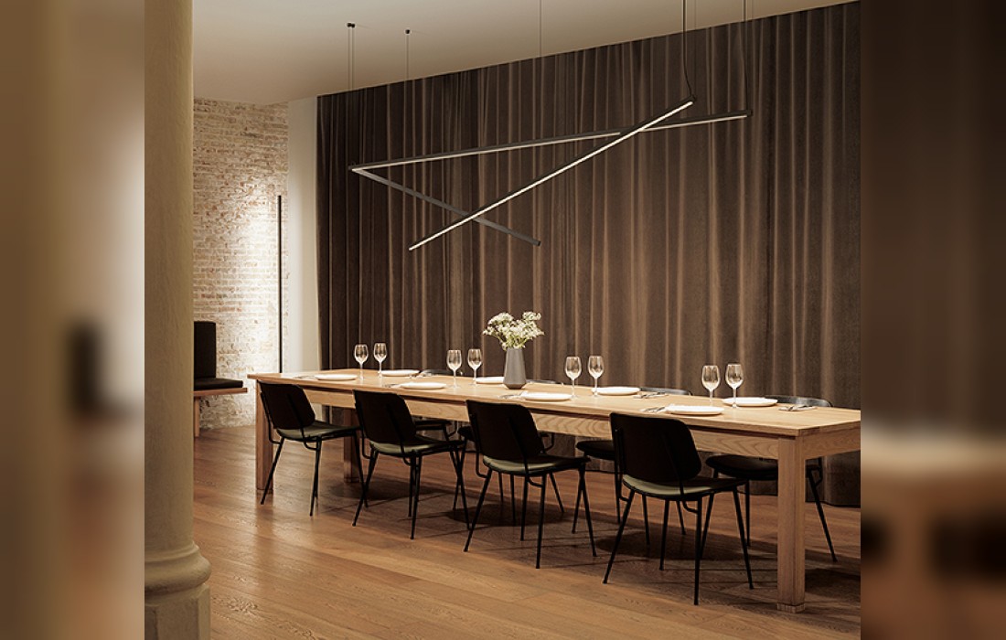 Подвесной светильник Sticks STI023 от фабрики Vibia