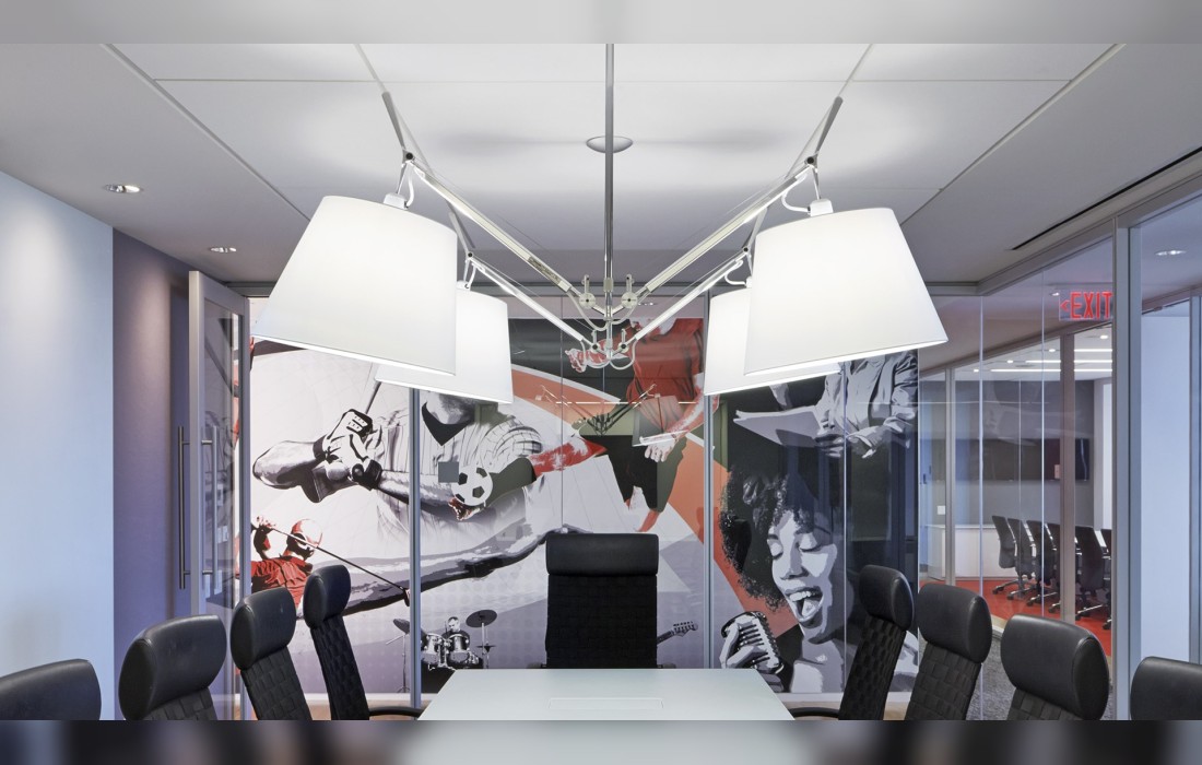 Светильник с двумя плафонами Artemide - Tolomeo due bracci suspension