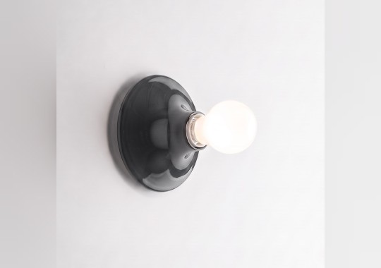 Бра из пластика в белом цвете с диммером Artemide - Teti A048150 image 2