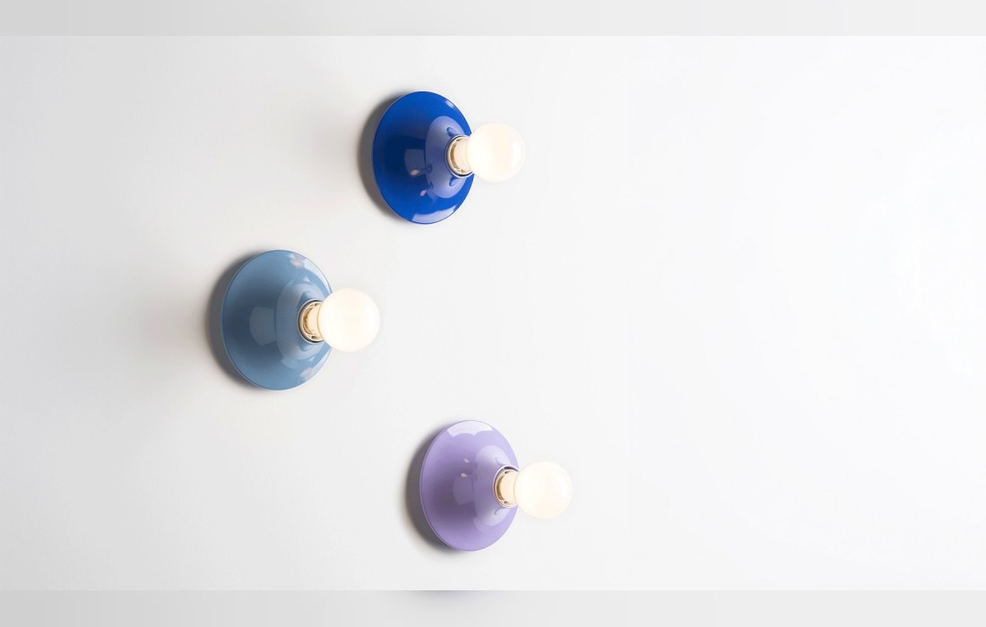 Бра из пластика в белом цвете Artemide - Teti