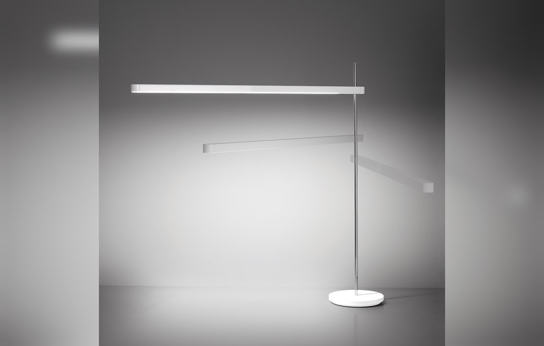 Настольная лампа в белой матовой отделке Artemide - Talak professional