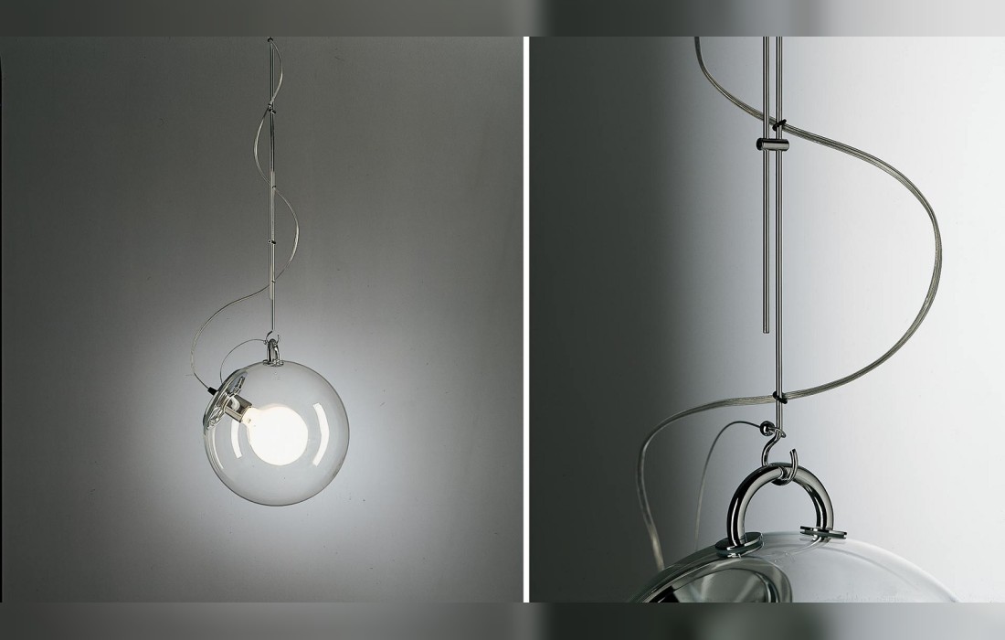 Светильник из ударопрочного стекла Artemide - Miconos