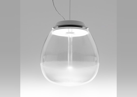 Подвесной светильник с внутренним стержнем из прозрачного стекла Artemide - Empatia 36 Suspension 1823010A image 5
