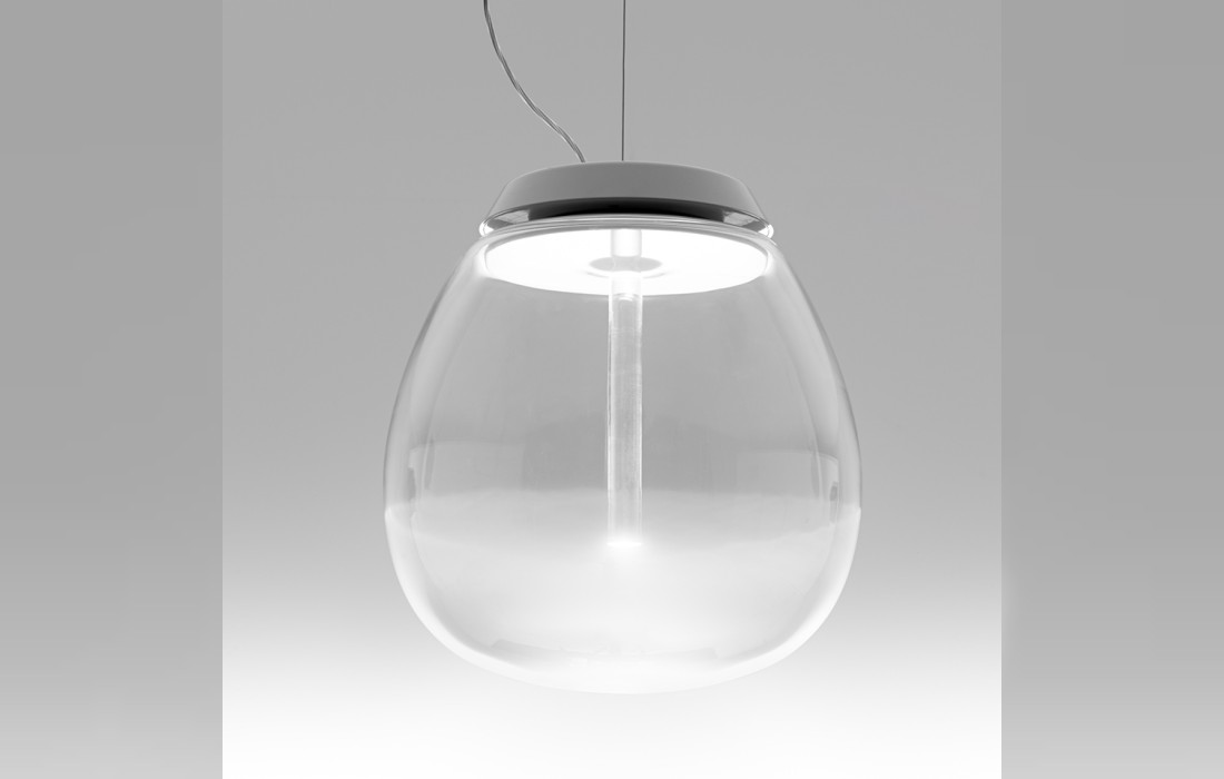 Подвесной светильник с внутренним стержнем из стекла Artemide - Empatia 36