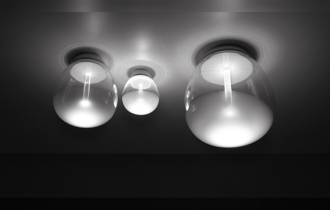 Потолочный светильник из стекла Artemide - Empatia