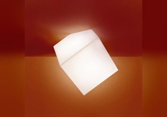 Светильник в форме большого куба выступающего из потолка Artemide - Edge 30 1293010A image 2