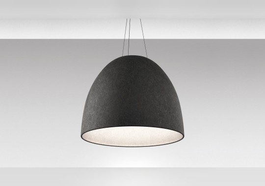 Светильник в форме купола улавливающий звуковые волны Artemide - Nur Acoustic A243700IN0 image 5