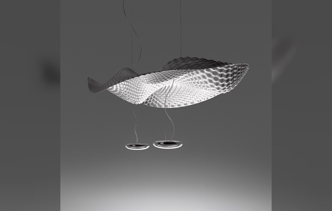Светильник с осветительным прибором из литого алюминия Artemide - Cosmic Angel