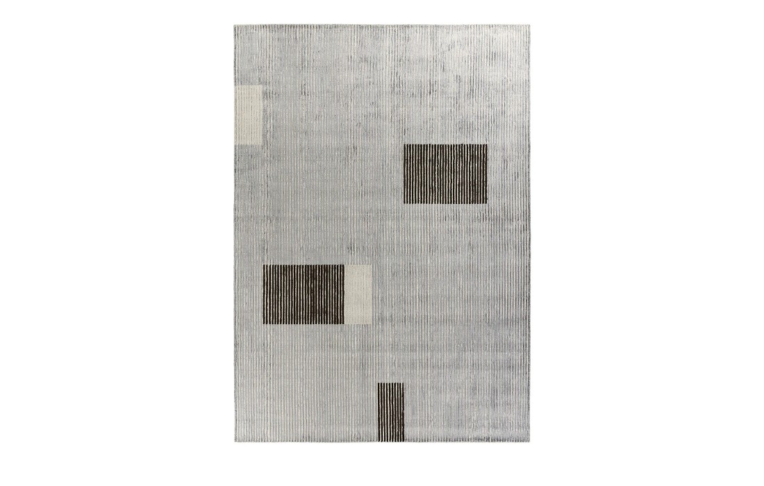 Ковер от фабрики Mohebban модель Lines L1 Silver Viscose