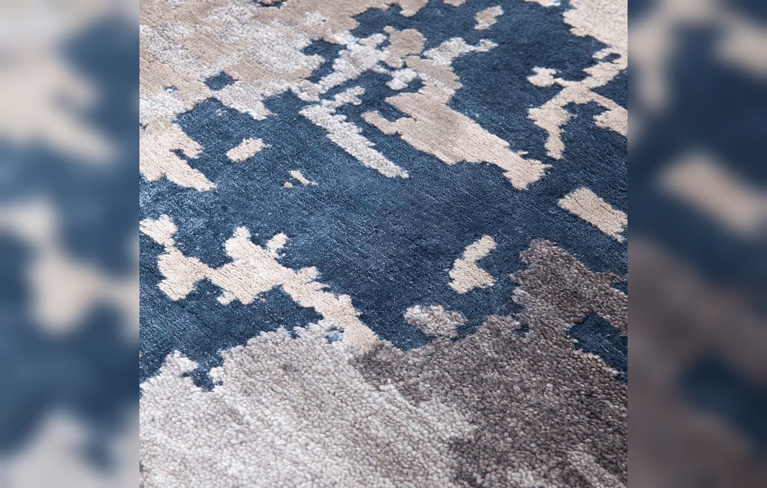 Ковер от фабрики Mohebban модель Loft L170D Blue Bamboo Silk