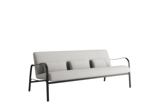 Диван уличный Officina Ciani Amalfi White and Gray image 1
