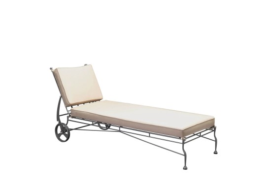 Уличные Шезлонг и кушетки Officina Ciani Intreccio Gray Steel image 1