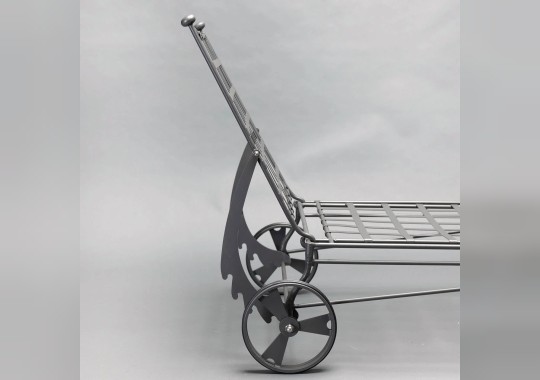 Уличные Шезлонг и кушетки Officina Ciani Intreccio Gray Steel image 2