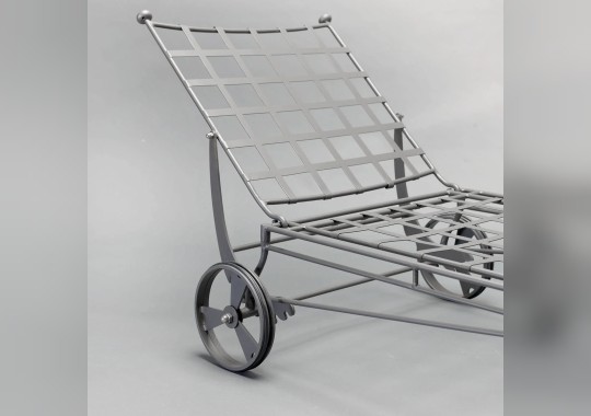 Уличные Шезлонг и кушетки Officina Ciani Intreccio Gray Steel image 3