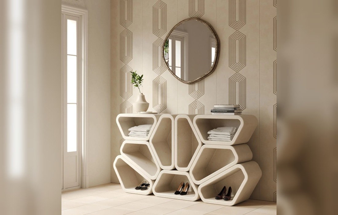 Книжные Шкаф от фабрики Pimar Limestone модель Messapo 