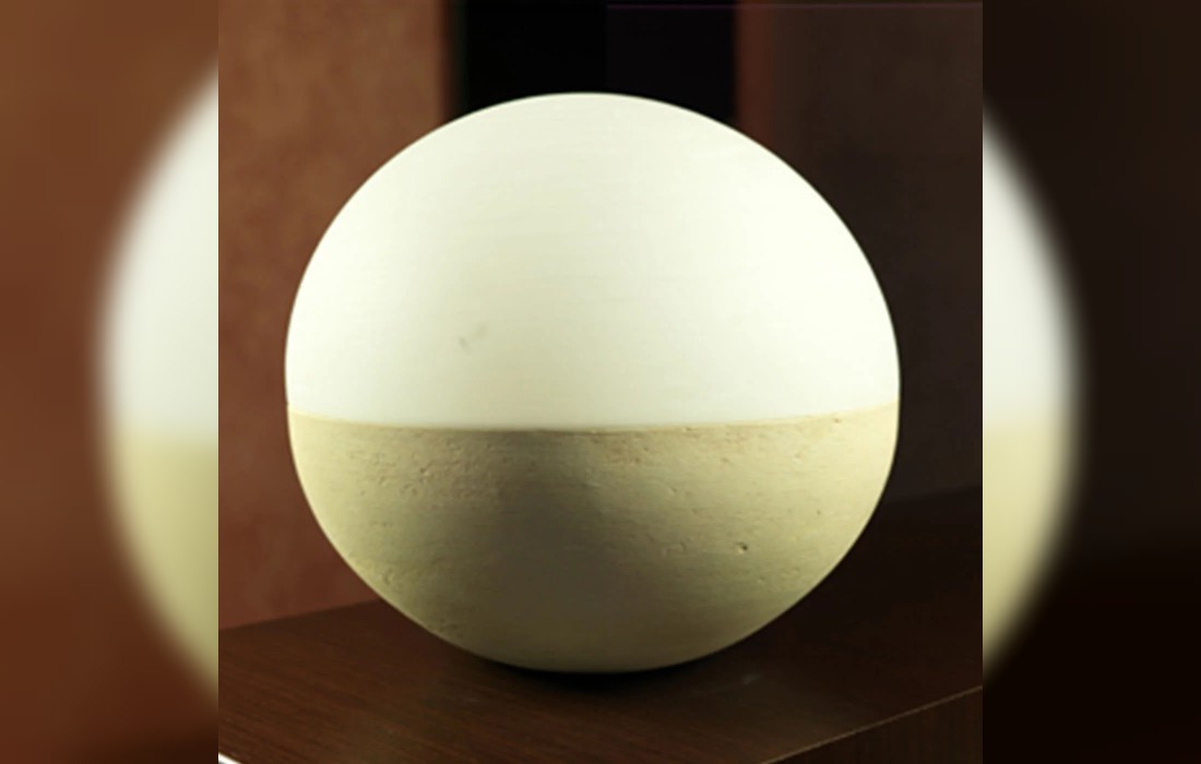 Торшер от фабрики Pimar Limestone модель Igloo A Lecce Limestone