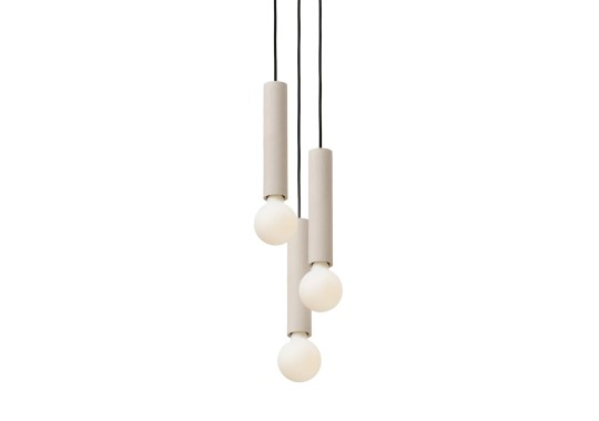 Подвесные светильники Plato Design Ila Maxi Trio Dove Grey image 1