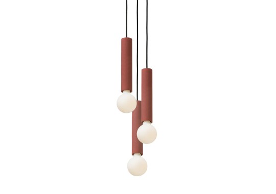 Подвесные светильники Plato Design Ila Maxi Trio Orient Red image 1