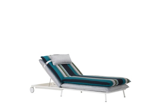 Уличные Шезлонг и кушетки Sicis Lipari Ocean and Ivory image 1
