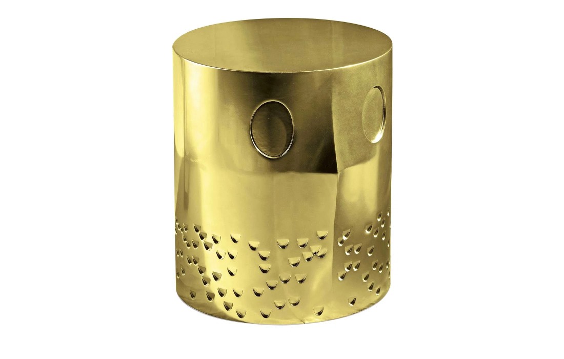 Журнальный столик от фабрики Sicis модель Knatt Gold 