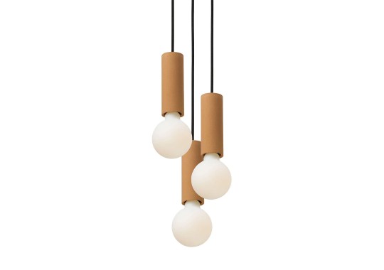 Подвесные светильники Plato Design Ila Trio Amber Yellow image 1