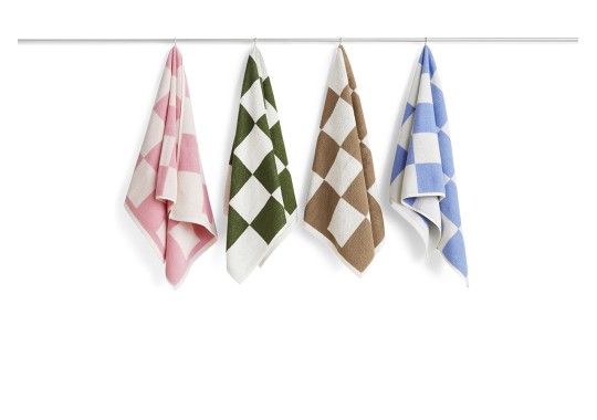 Аксессуар для ванной Check Hand Towel от Hay image 2