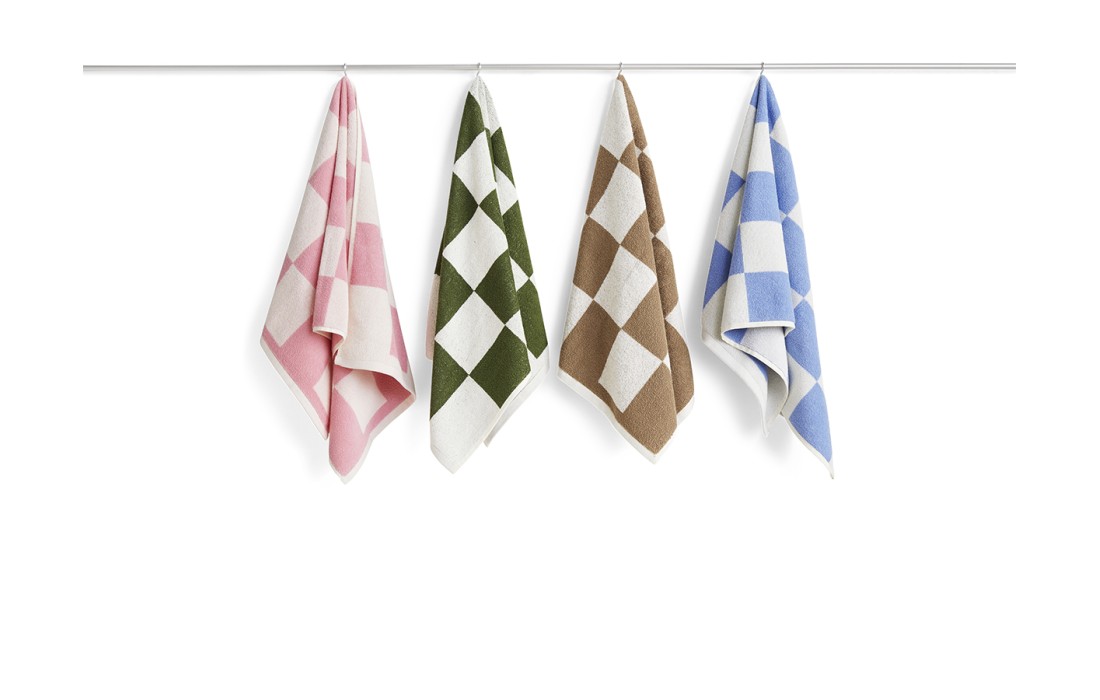 Аксессуар для ванной модель Check Hand Towel от фабрики Hay