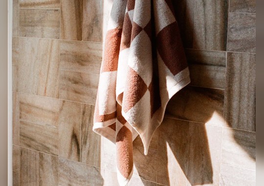 Аксессуар для ванной Check Hand Towel от Hay image 5