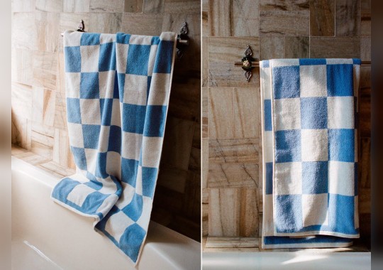 Аксессуар для ванной Check Bath Towel от Hay image 3