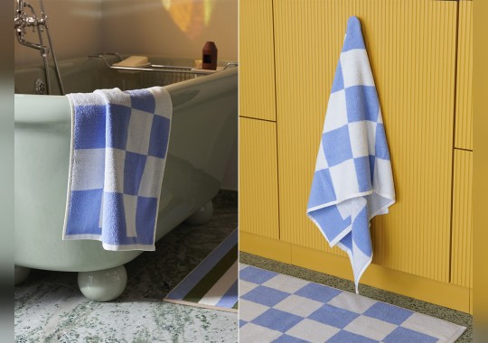 Аксессуар для ванной Check Bath Mat от Hay image 1