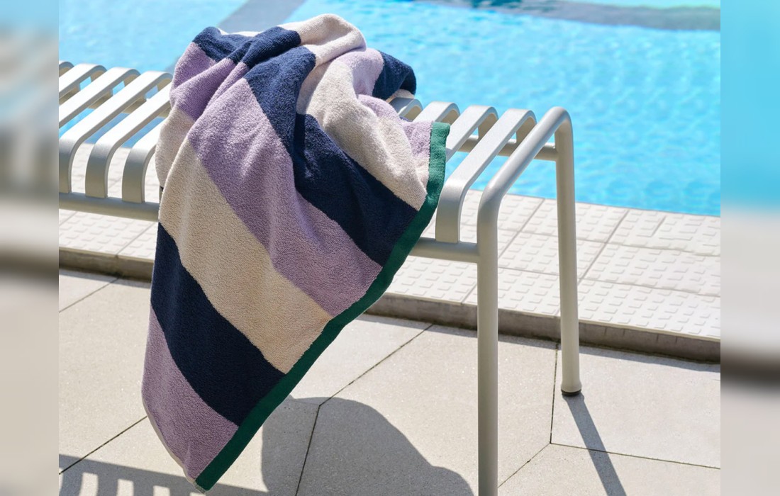 Аксессуар для ванной модель Trio Bath Sheet - Towel от фабрики Hay