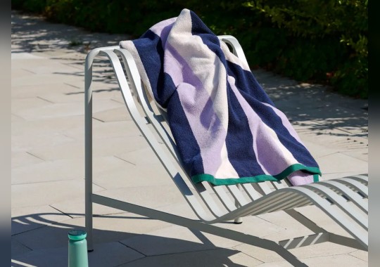 Аксессуар для ванной модель Trio Bath Sheet - Towel от фабрики Hay